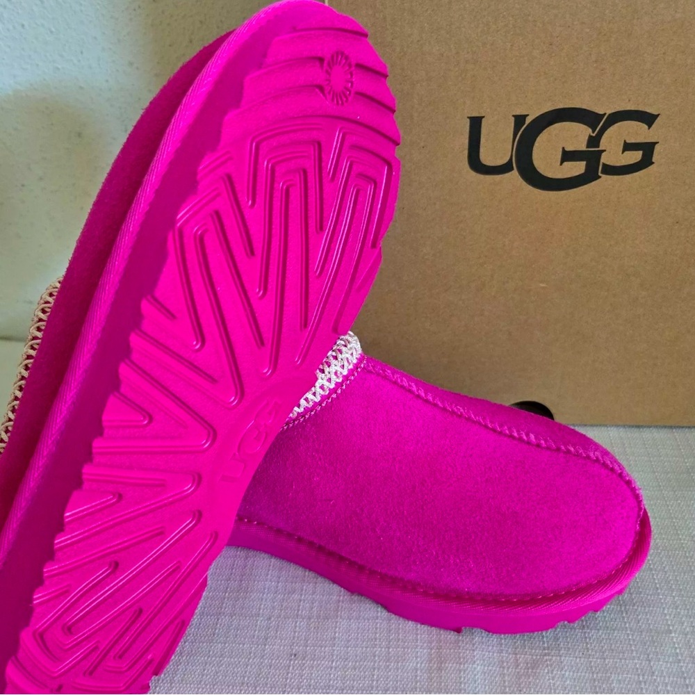 💘🌸💓 UGG TASMAN SLIPPERS ROCK ROSE 💘🌸💓 - Picture 4 of 4